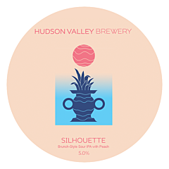 Hudson Valley Peach Silhouette