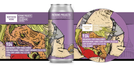 Northern Monk Patrons Project Archive: 9.04 Ben Mather // Very Stable Genius - Citra Light Lager