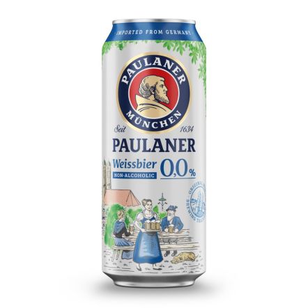 Paulaner Weissbier ALCOHOL FREE