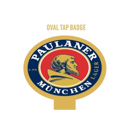 Paulaner Munich Lager OVAL badge