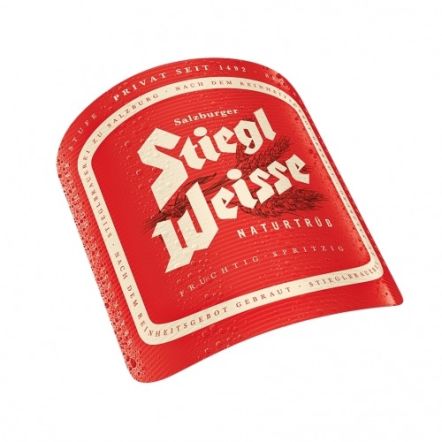 Stiegl Weiss ROUND badge